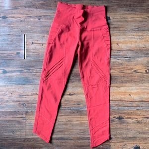 Oiselle aero tights ember size 4